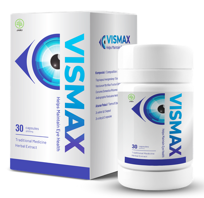 Vismax - Suplemen alami untuk mendukung penglihatan jernih dan kesehatan mata optimal